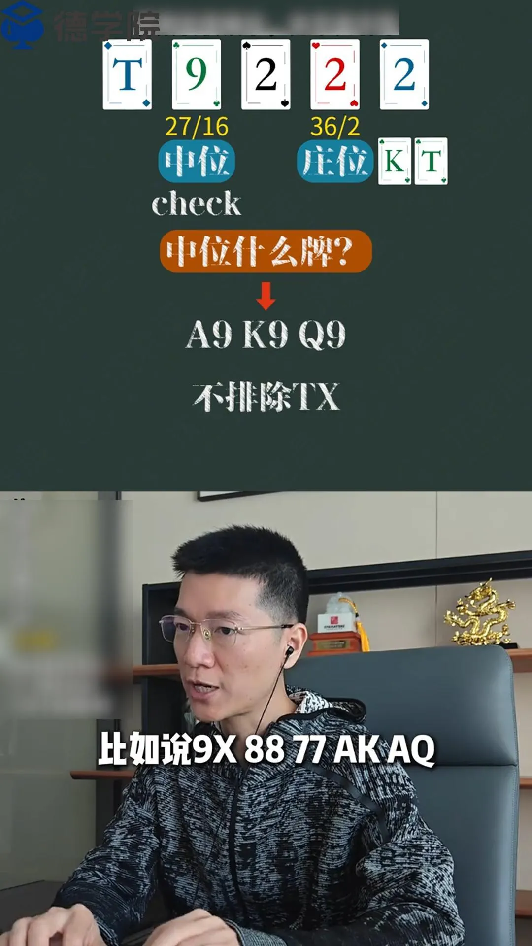 德学院-最专业的华人德州扑克学习与策略分享社区